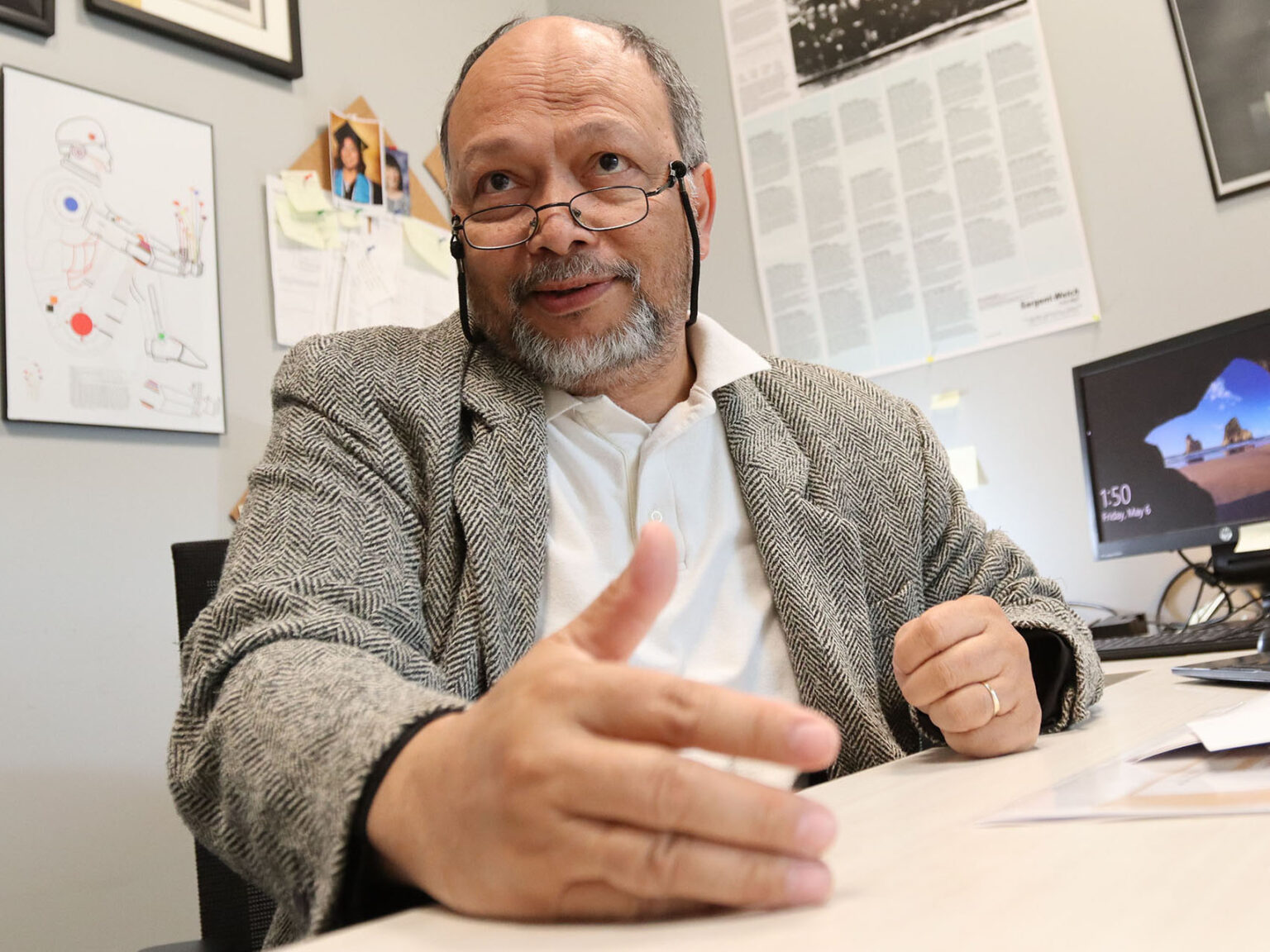 Pascal Maillard Math NIACC Instructor's mathematical art accepted into local show - NIACC Minute