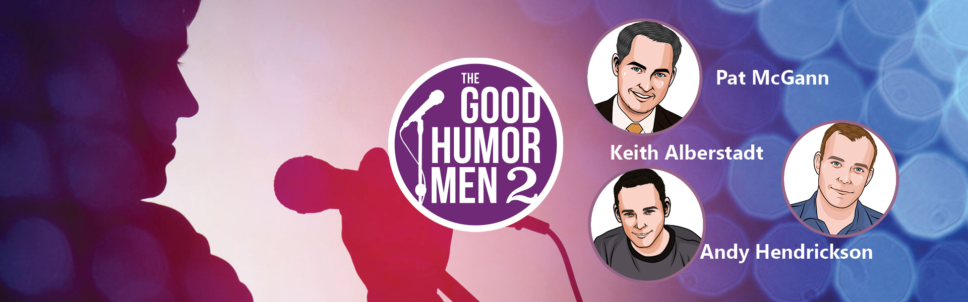 Graphic for the comedy group Good Humor Men