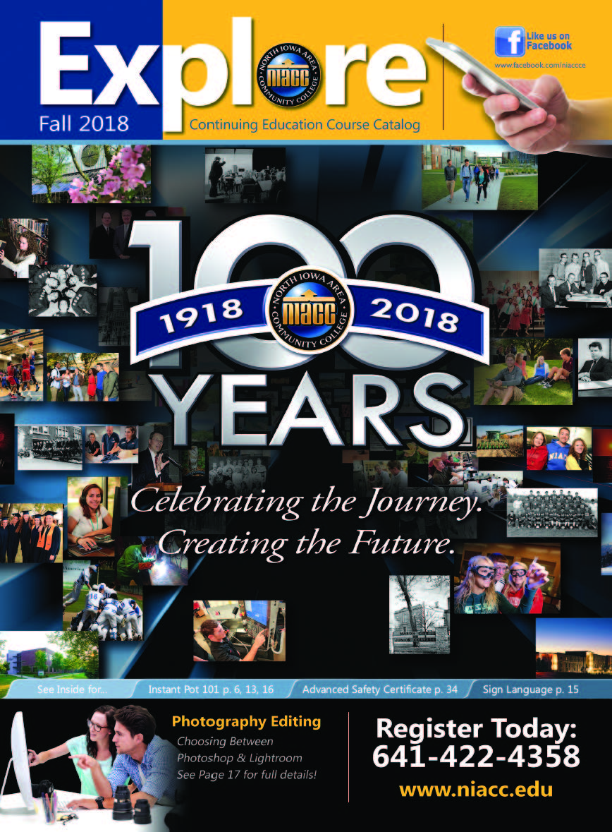 Graphic of the Explore Fall 2018 magazine cover