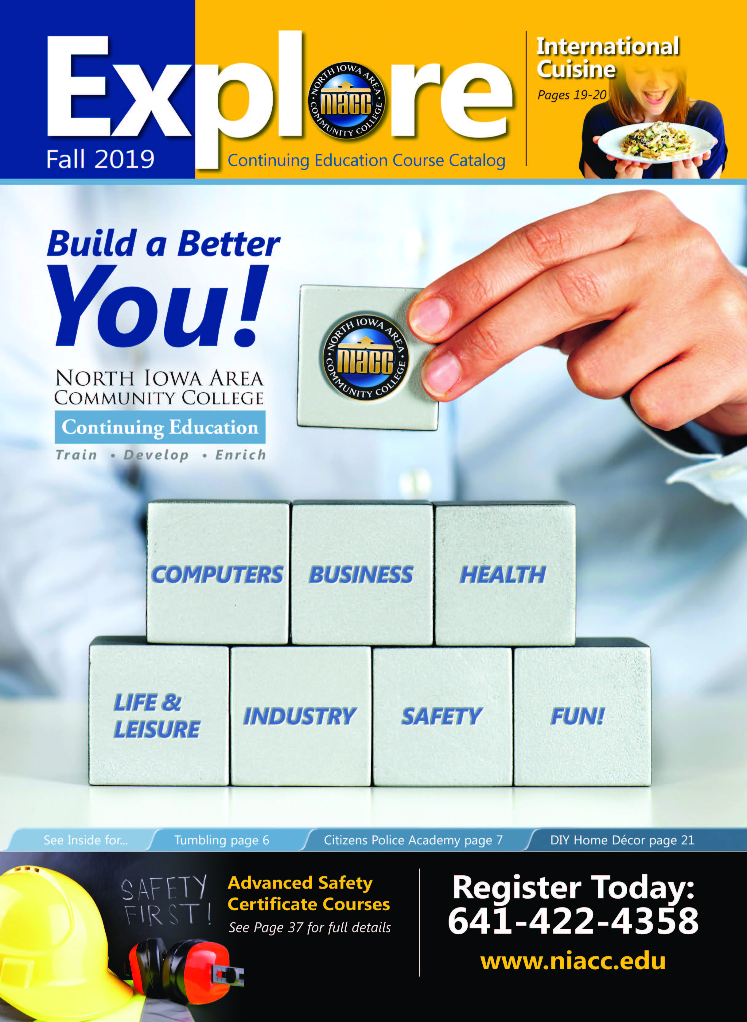 Graphic of the Explore Fall 2019 magazine cover