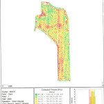 Picture of Yield Map Field 1 Soybean - 2004