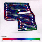 Picture of Yield Map Field 7 - 2001