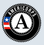 Graphic logo for AmeriCorps