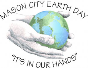 Graphic logo for Mason City Earth Day