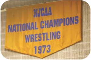 Picture of the National Champion Wrestling Banner