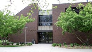 Photo of the exterior of the McAllister Hall Building