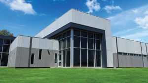 Photo of the exterior of the STEM Center