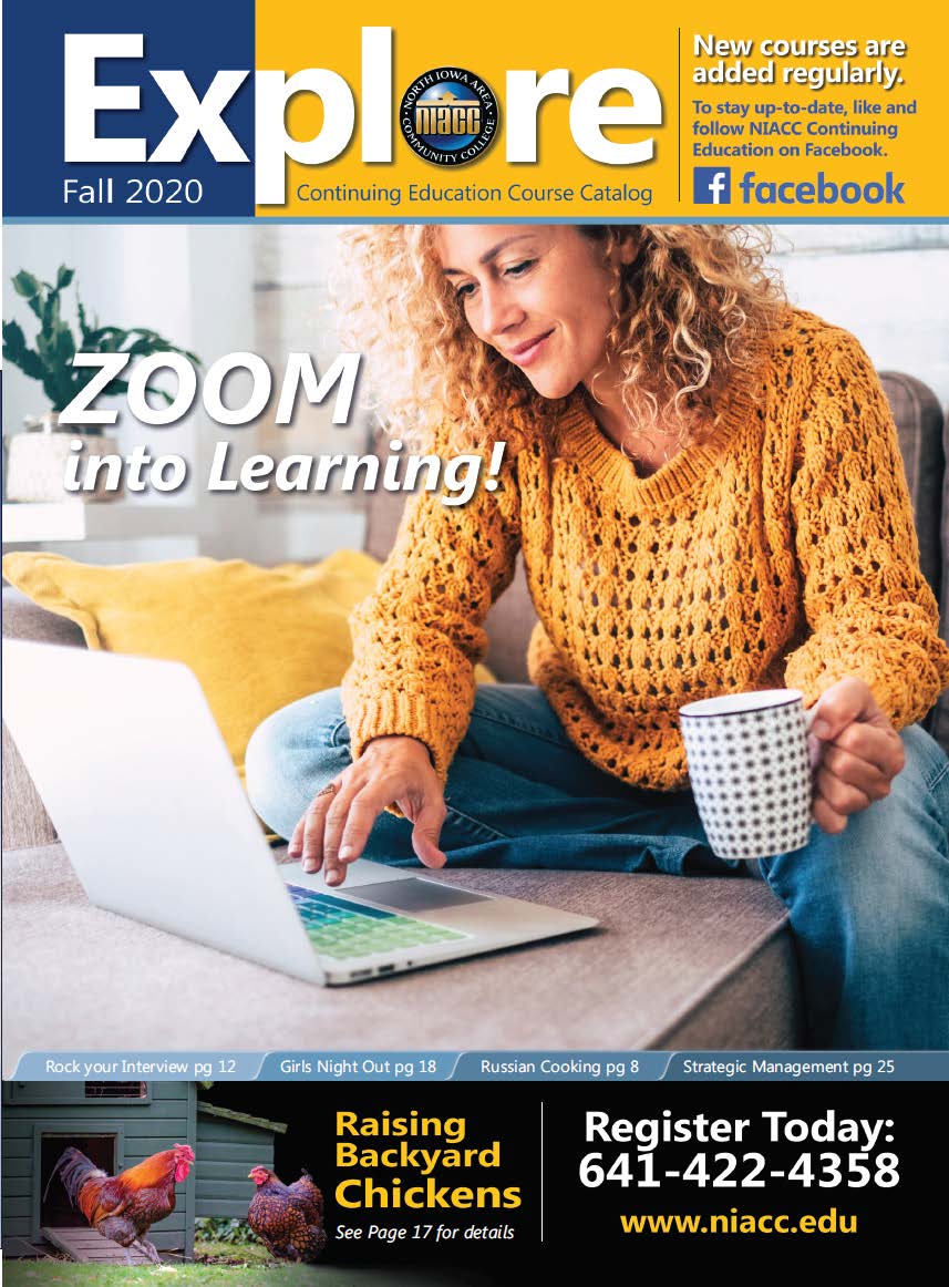 Graphic of the Explore Fall 2020 magazine cover
