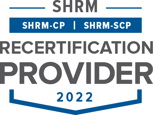 Graphic image of the Society for Human Resource Management Recertification Logo