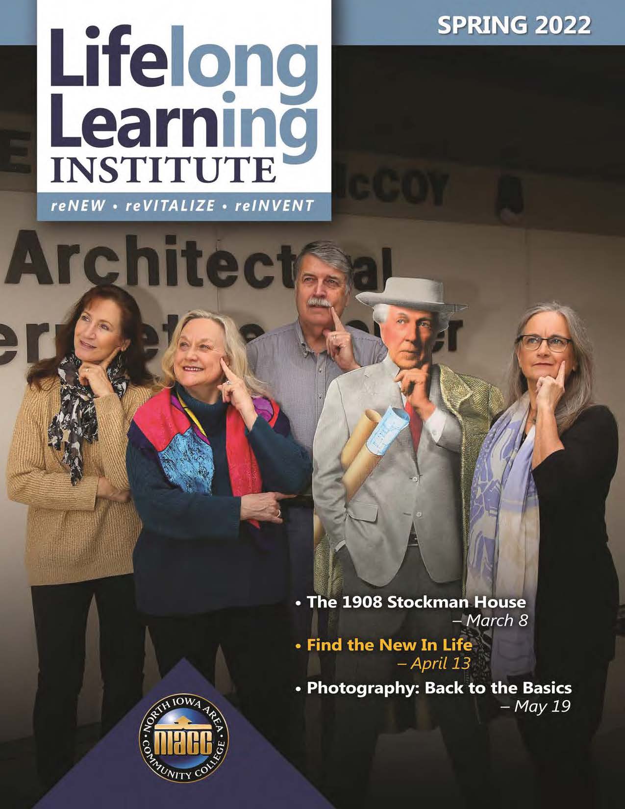 Cover image for the Lifelong Learning Spring 2022 Brochure