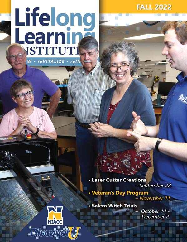 Picture of adults learning about laser cutting