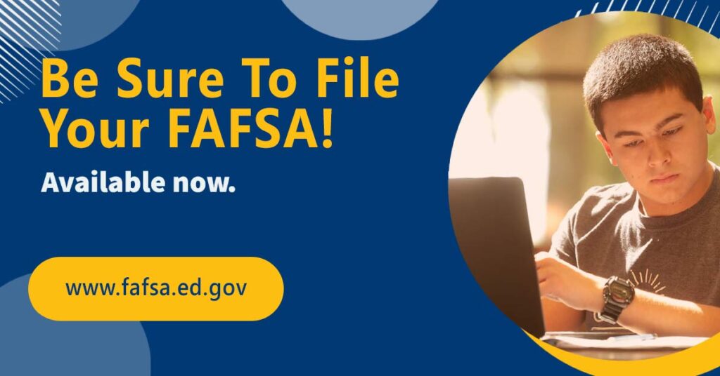 FAFSA Available now