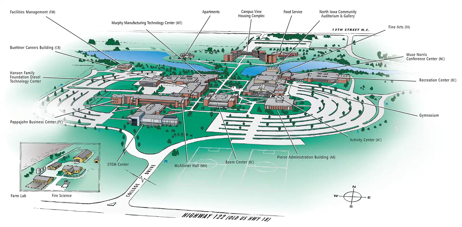 Campus & Facilities - Maps