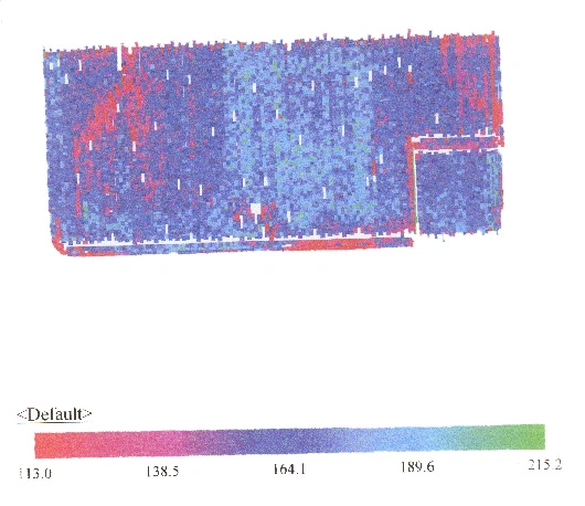 Picture of Yield Map Field 2 Corn - 1999