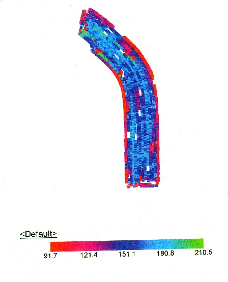 Picture of Yield Map Field 1 - 1998