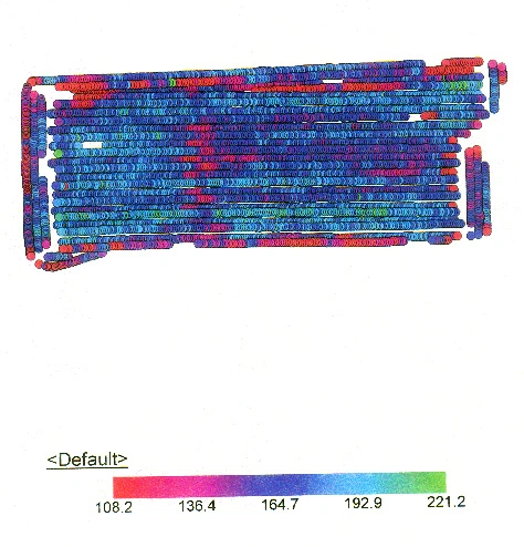 Picture of Yield Map Field 5 - 1998