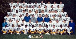 Picture of the 1990 Football Team - Bowl game