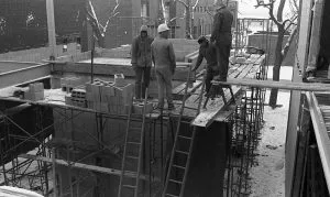 Picture of the Construction of the NIACC Library