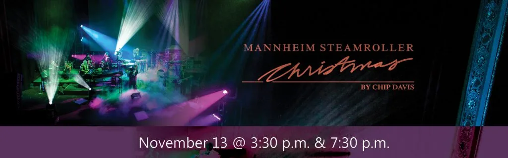 Picture of the band Mannheim Steamroller with text: November 13